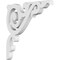 Ekena Millwork Baile Architectural Grade PVC Bracket, 5/8"W X 6"D X 6"H BKTP01X06X06BA - alternate 1